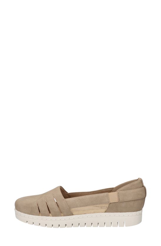Shop Easy Street Bugsy Platform Sandal In Natural