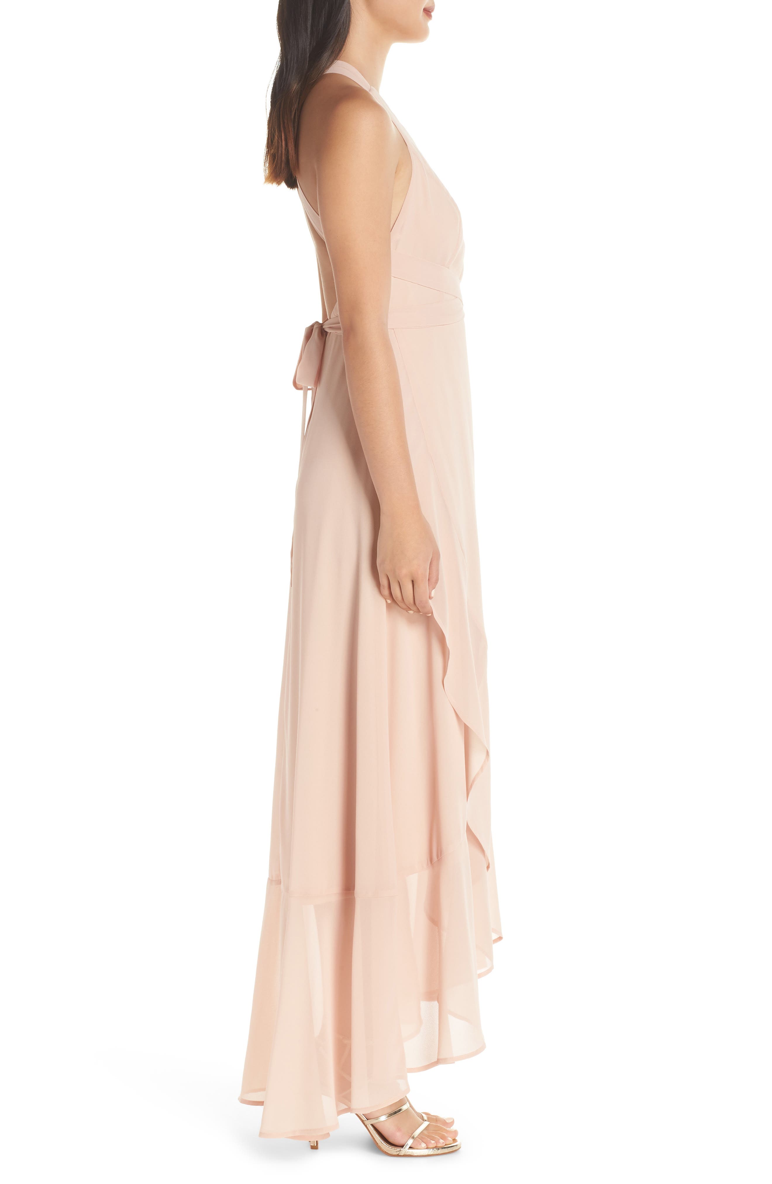 lulus wrap of luxury convertible gown