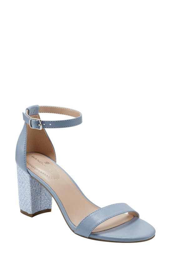 Bandolino Armory Ankle Strap Sandal In Light Blue