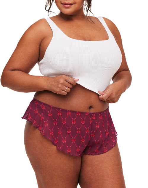 Shop Adore Me Graciela Cheeky Panties In Novelty Red