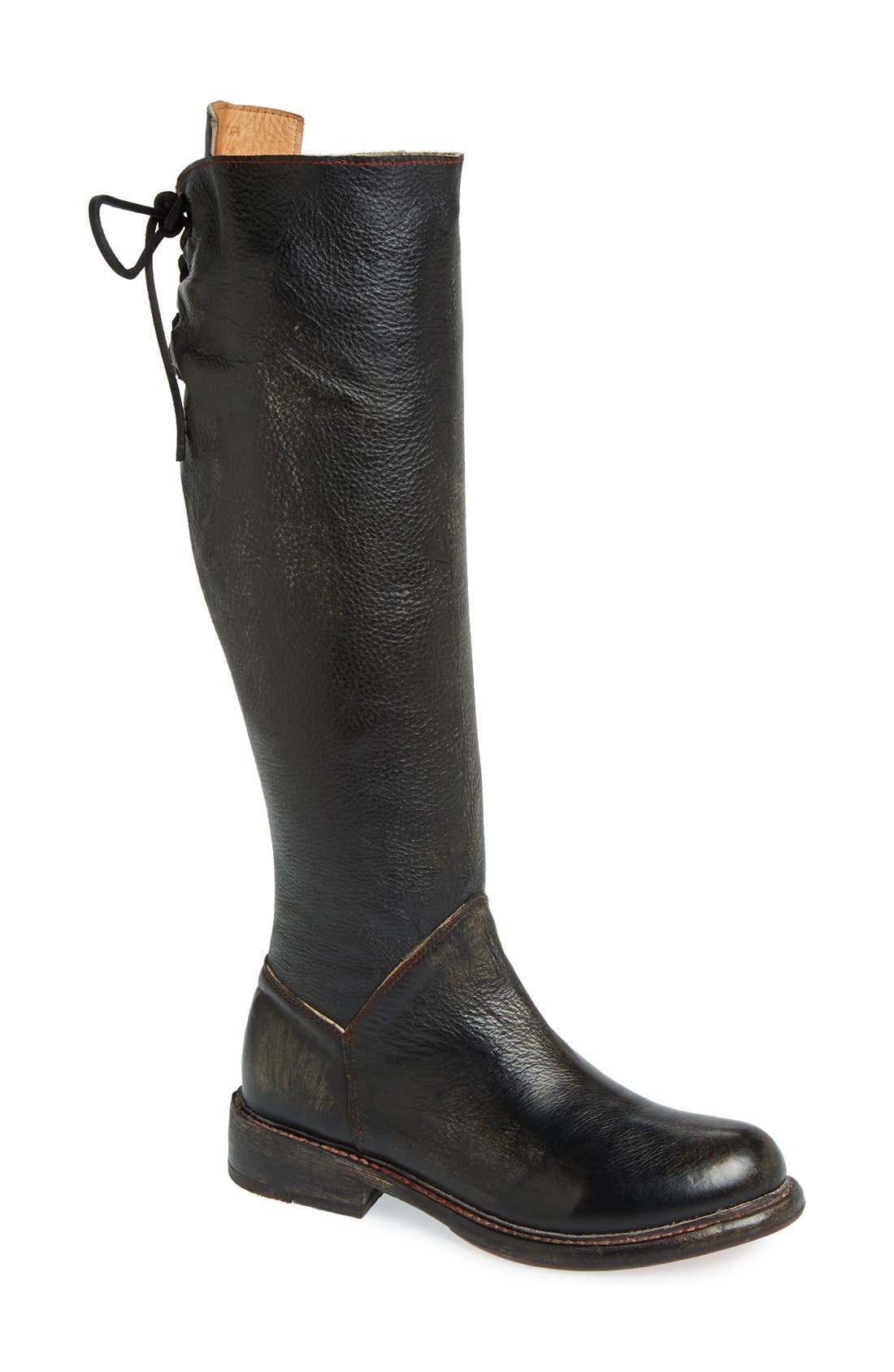 Bed Stu 'Manchester II' Boot in Black Handwash 