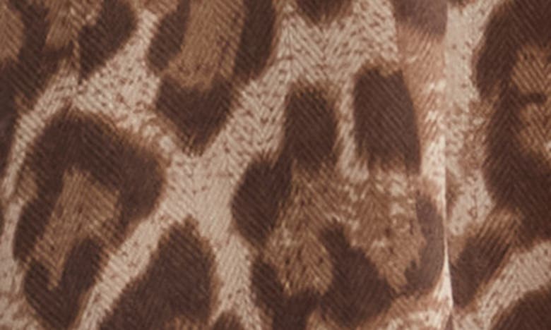 Shop Nordstrom Rack Essential Wrap Scarf In Dark Brown Leopard