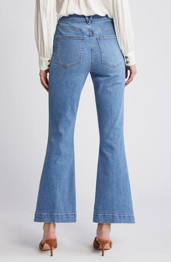Carson High-Rise Ankle Flare Jean