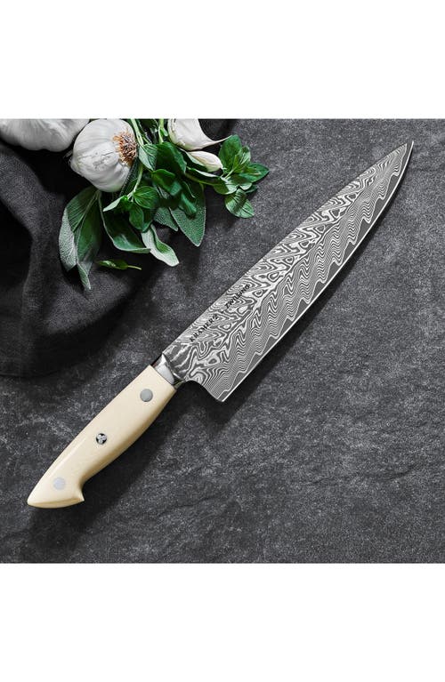 Zwilling Bob Kramer Cumulus 8-inch Chef's Knife In White
