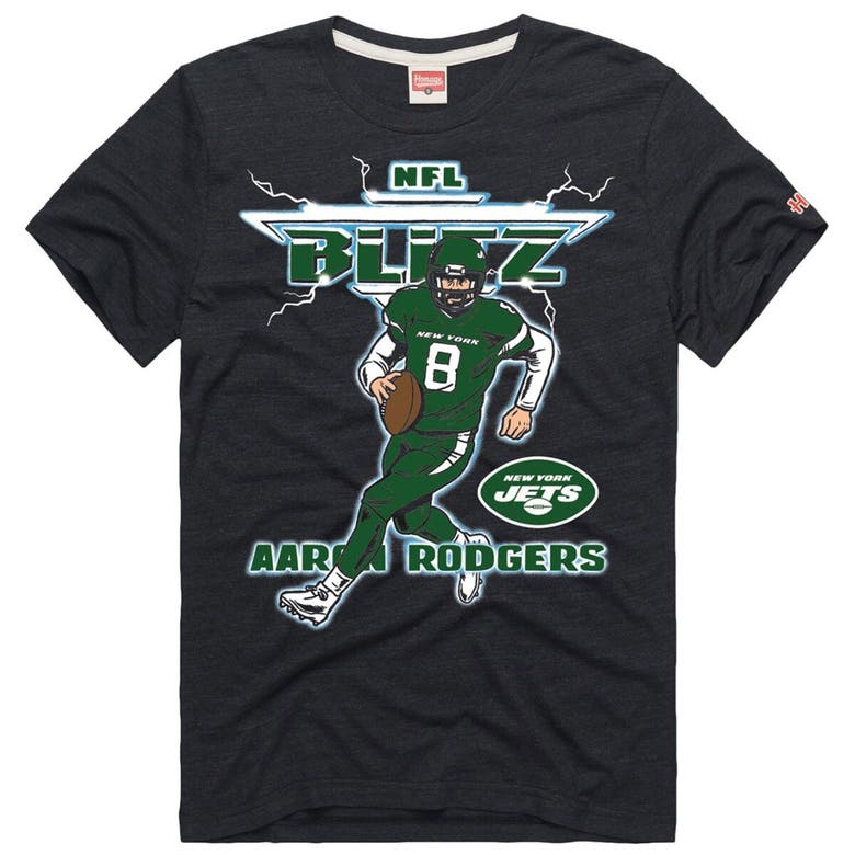 Aaron Rodgers New York Jets Homage Blitz NFL Shirt t-shirt by To