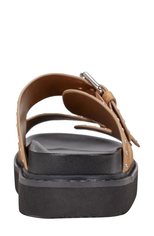 Marc Fisher Ltd Agusta Slide Sandal In Light Natural