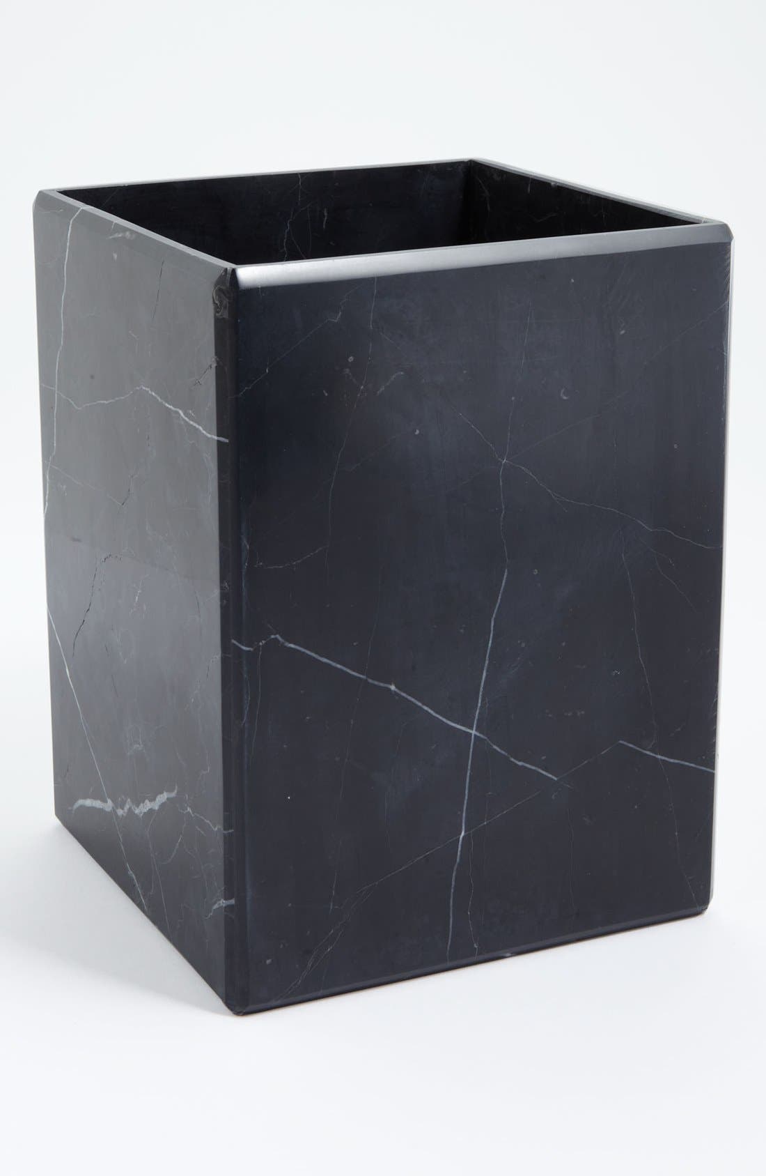 Waterworks Studio 'Luna' Black Marble Wastebasket Only) Nordstrom