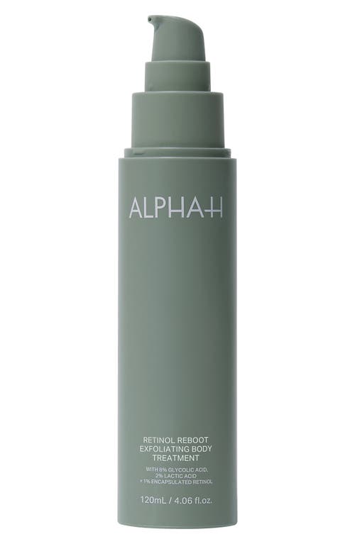 Shop Alpha-h Retinol Reboot Exfoliating Body Treatment With 8% Glycolic Acid, 2% Lactic Acid+ & 1% Encaps In No Color