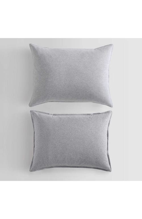 Calvin Klein Modern Mélange Comforter & Shams Set In Grey Blue Heather