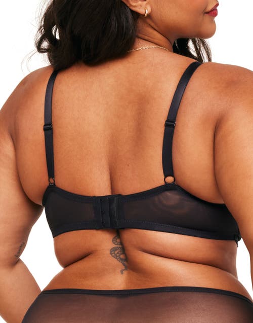 Adore Me Bonnie Contour Balconette Bra In Black