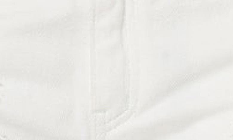 Shop Edikted Matilda Distressed Denim Cutoff Shorts In White