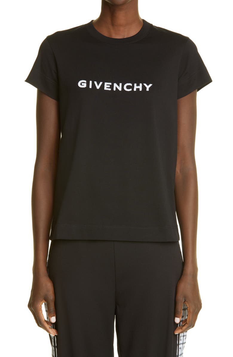 Givenchy Tufted 4G Logo Slim Fit Cotton T-Shirt | Nordstrom