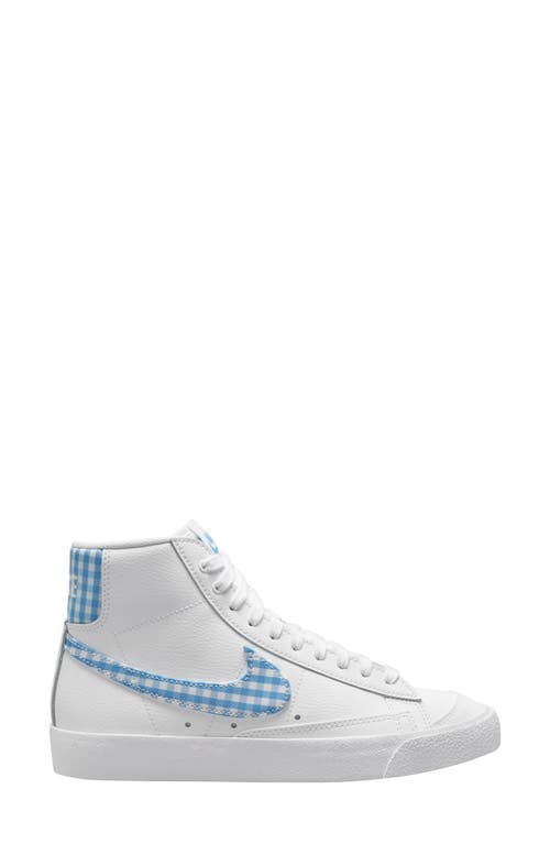 Blazer Mid 77 EWT Sneaker in White/University Blue