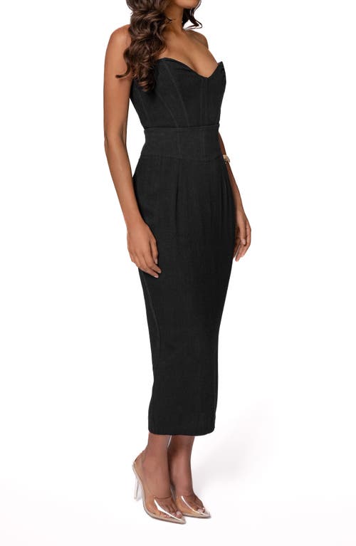 Jluxlabel Coastland Pencil Skirt In Black