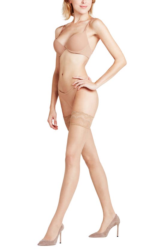 FALKE FALKE DELUXE 8 STAY-UP STOCKINGS