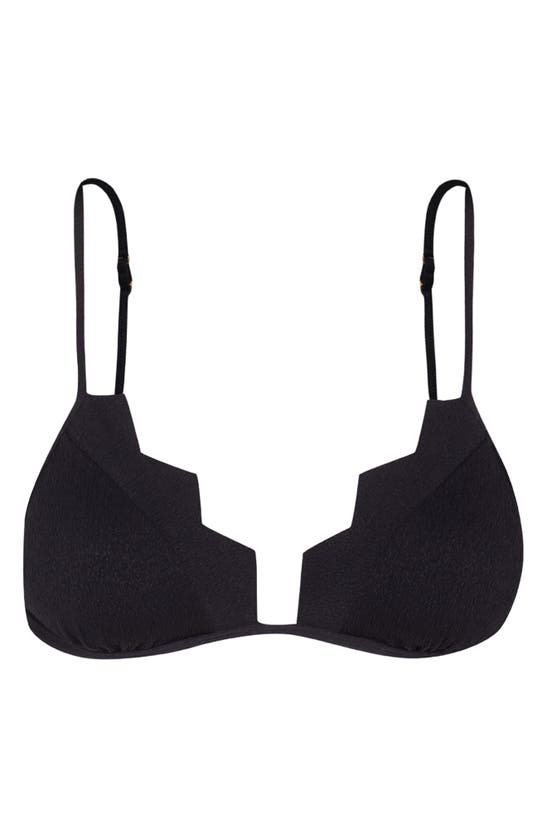 Vix Swimwear Firenze Imani Bikini Top In Black ModeSens
