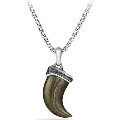 David Yurman Stone Claw Amulet