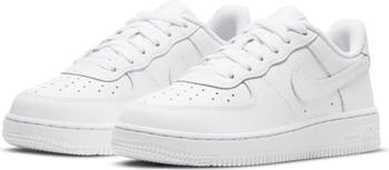 Nike Force 1 LV8 1 Pearl White/Ale Brown/Sesame/White Preschool Boys' Shoe