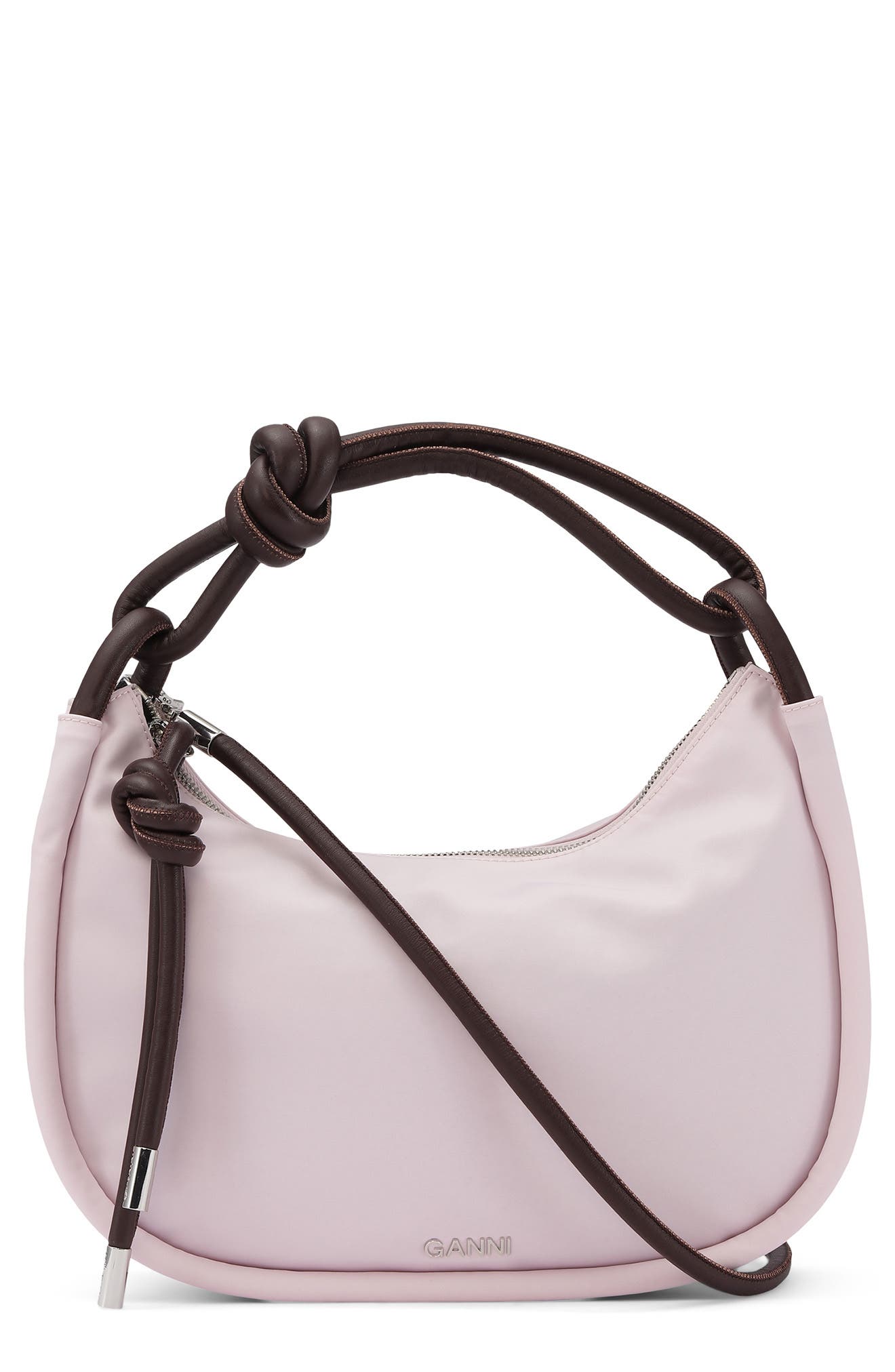 knotted hobo bag