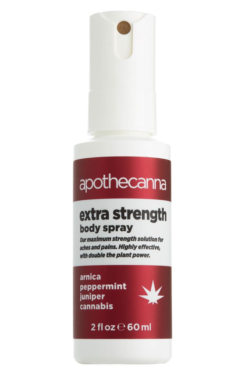 APOTHECANNA Extra Strength CBD Body Spray, Main, color, 000