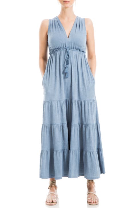 Tassel Tie Maxi Dress