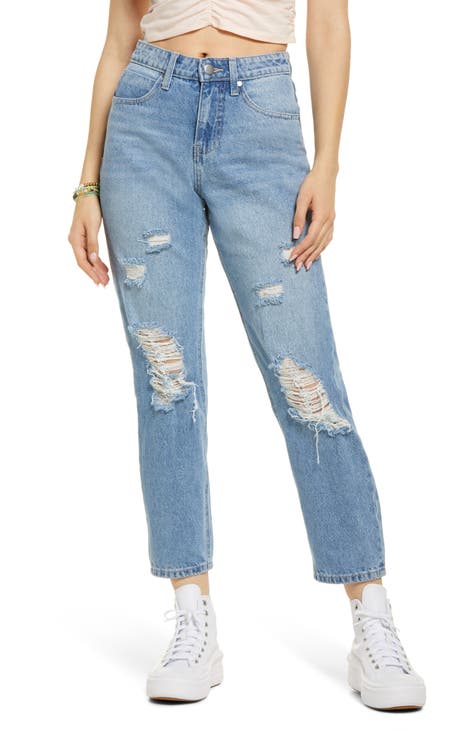 Women's Blue Ripped & Distressed Jeans | Nordstrom