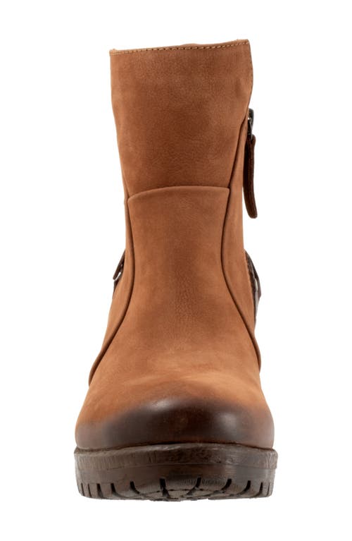 Shop Bueno Fallon Bootie In Tobacco Nubuck