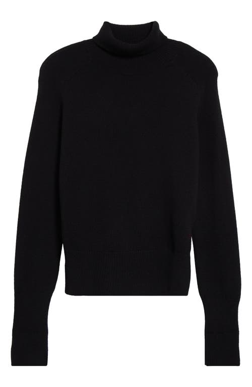 Shop Victoria Beckham Lambswool Turtleneck Sweater In Black