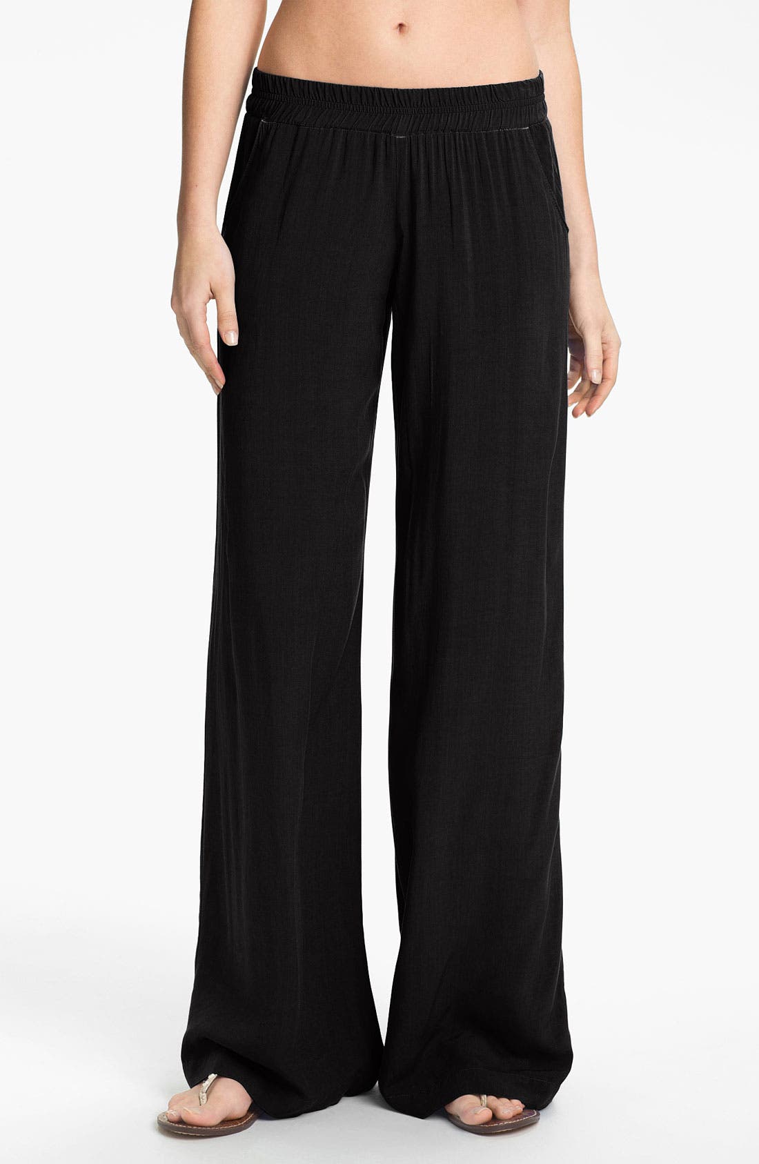 wide leg lounge pants womens