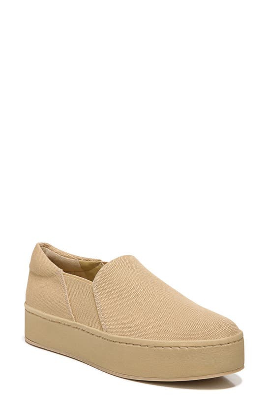 Vince Warren Platform Sneaker In Sand