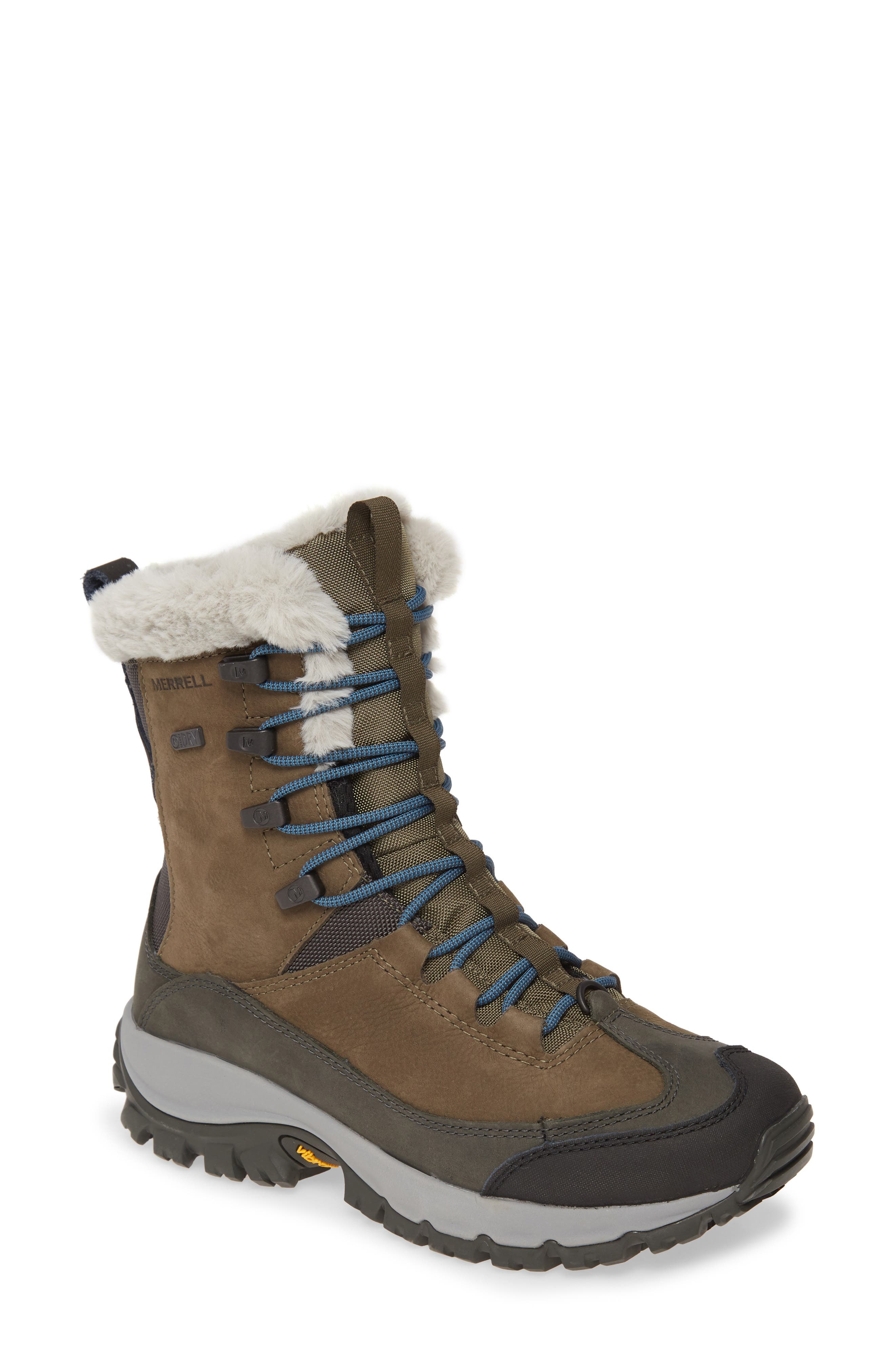 merrell fur lined boots