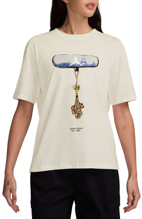 JORDAN JORDAN OVERSIZE REARVIEW MIRROR GRAPHIC T-SHIRT 