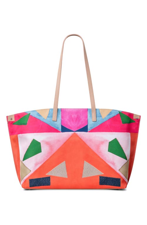 Shop Akris Medium Ai Albert Croquis Convertible Tote In 543 Spectra