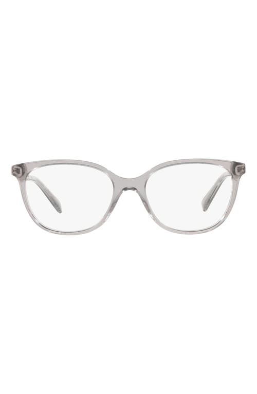 Tiffany & Co. 54mm Square Optical Glasses in Crystal Grey at Nordstrom