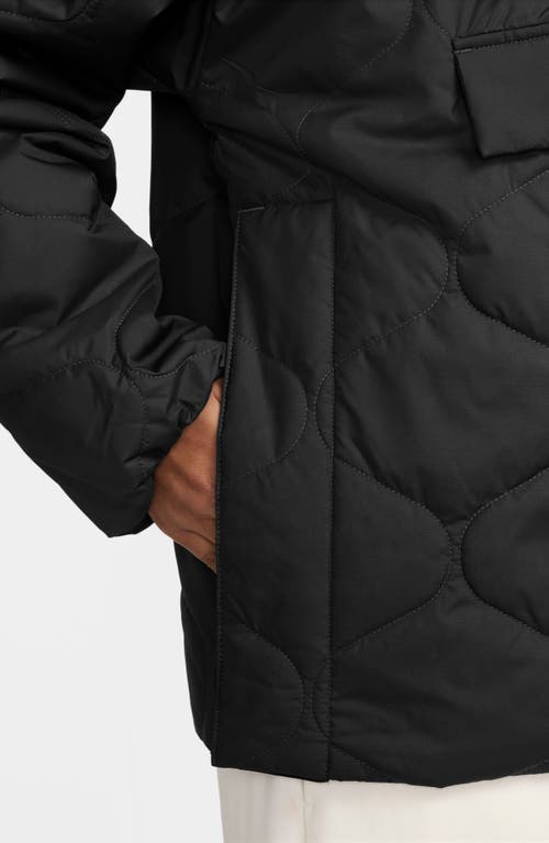 NIKE NIKE SPORTSWEAR ESSENTIAL WATER REPELLENT QUILTED ANORAK 