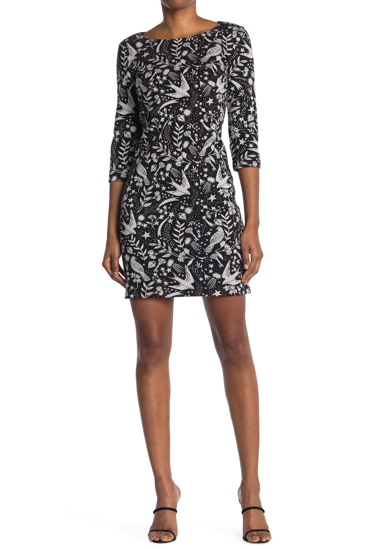 BODEN | Winifred Jersey Jacquard Dress | Nordstrom Rack