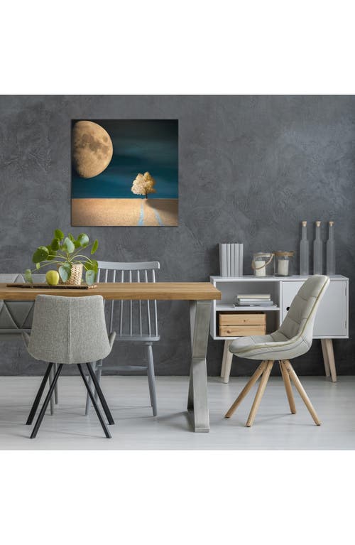Icanvas Gmo Art Print By Piotr Krol, 12"x12" In Blue/green