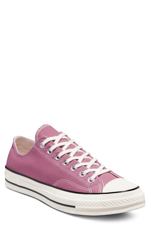 Converse Chuck Taylor® All Star® 70 Low Top Sneaker in Pink Aura/Egret/Black
