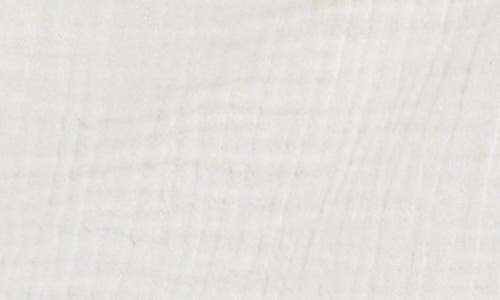 Faherty Dylan Organic Cotton Gauze Top In White