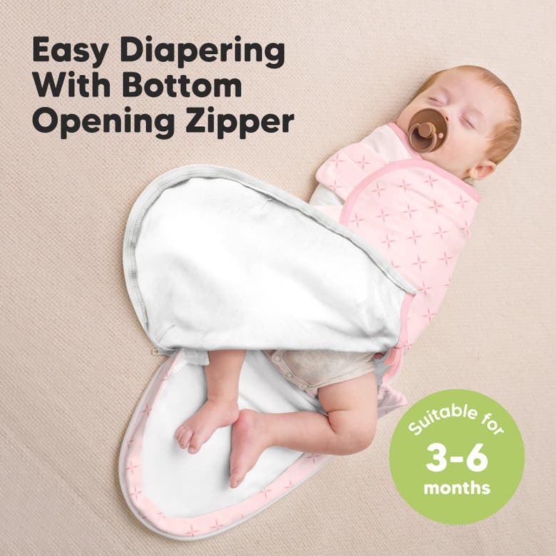 Keababies 3-pack Soothe Zippy Swaddle Wrap In Blossom
