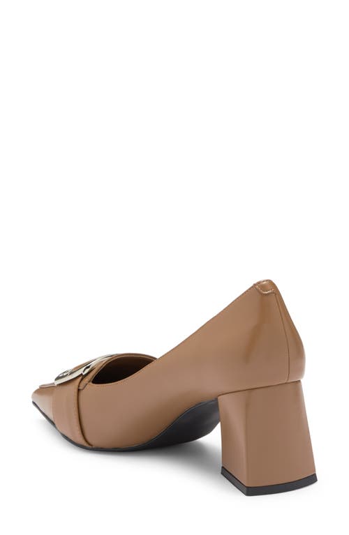 Shop Jeffrey Campbell Emphasis Pointed Toe Pump In Dark Natural Silver