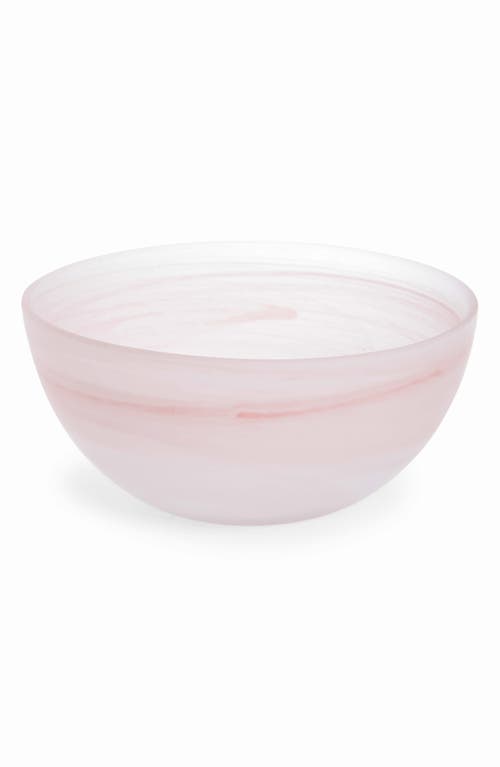 Fortessa La Jolla Set of 4 Glass Cereal Bowls in Pink at Nordstrom