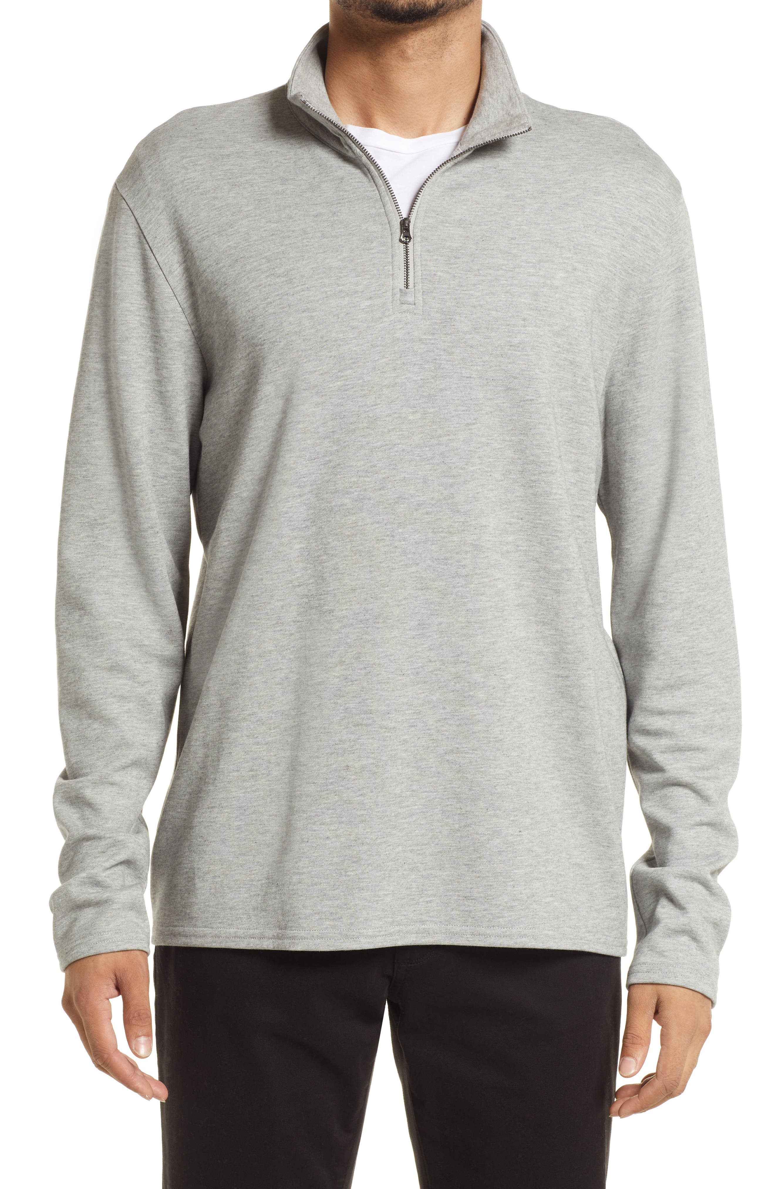 vince quarter zip