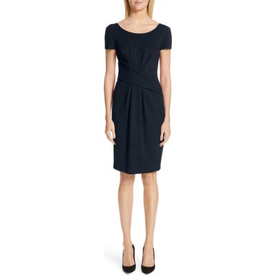 Emporio Armani Milano Jersey Dress, 8 IT - Blue