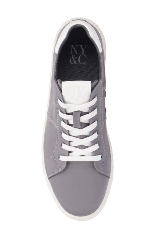 Shop New York And Company Brad Low Top Sneaker In Grey