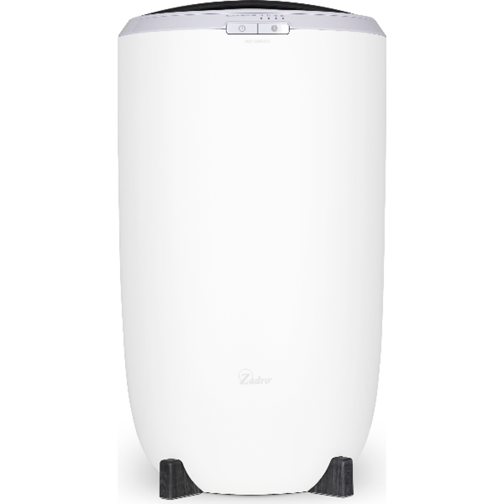 Zadro Large Bucket Towel Warmer In Black/white