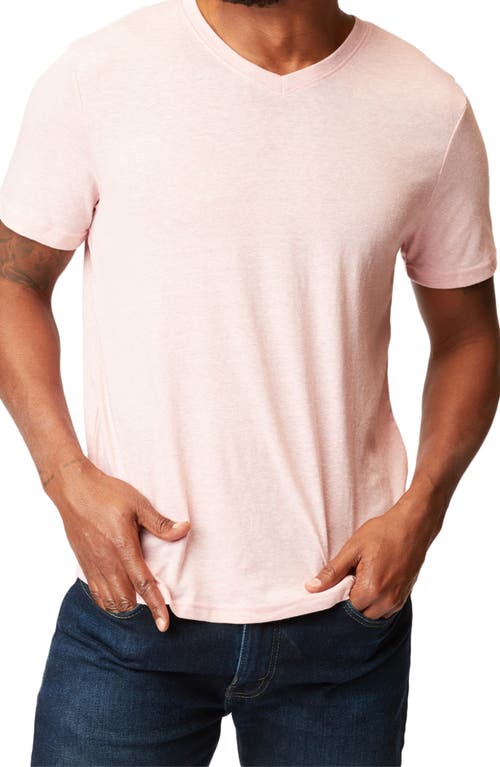 Slim Fit V-Neck T-Shirt in Casablanca