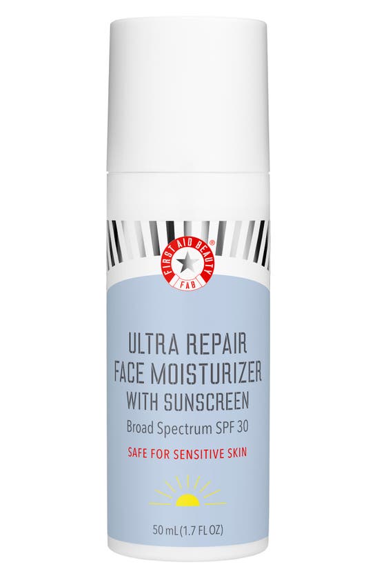 First Aid Beauty Ultra Repair Face Moisturizer With Sunscreen Broad Spectrum Spf 30 In White