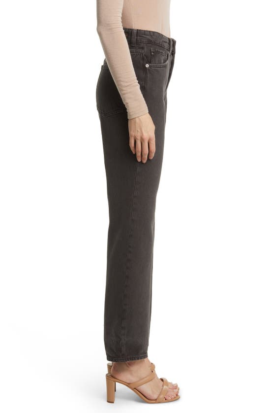 Ag Alexxis High Waist Straight Leg Jeans In 90s Faded Black