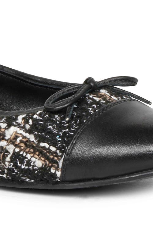 Shop Saint G Zinnia Cap Toe Ballet Flat In Black